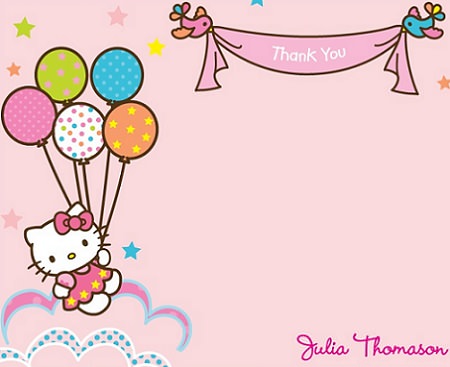 repartir invitaciones de Hello Kitty en tu fiesta de cumpleaños ...