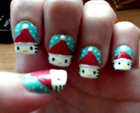  Kitty Wallpaper on Decoracion U  As Hello Kitty Navidad Verdes